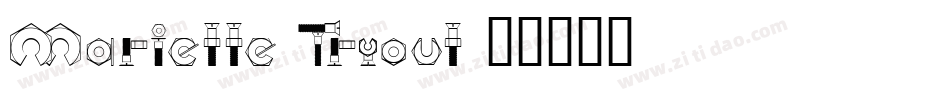Mariette Tryout字体转换